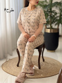 تیشرت شلوار طرحدار آیدا