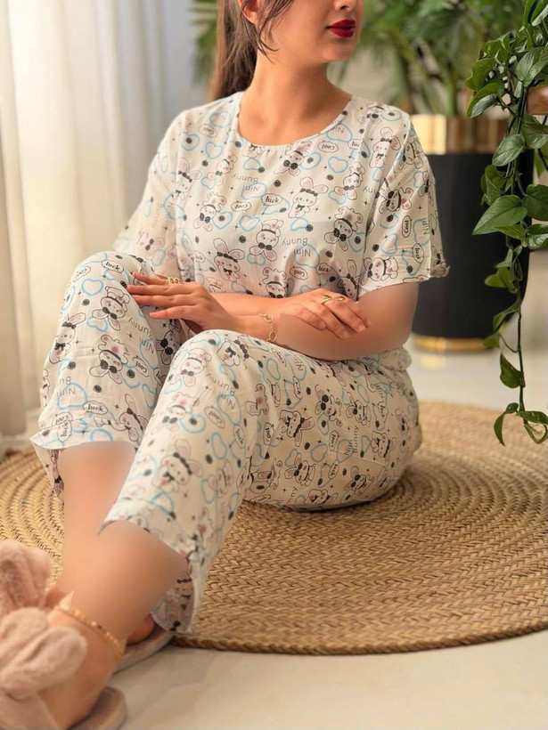 تیشرت شلوارک نخی