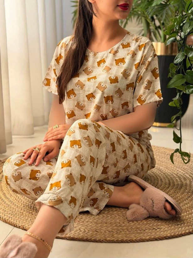تیشرت شلوارک نخی