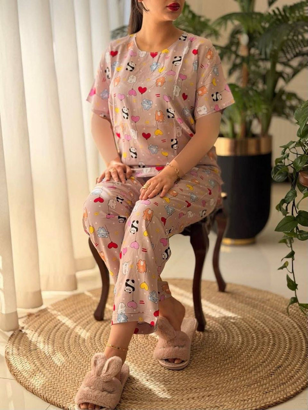 تیشرت شلوارک نخی